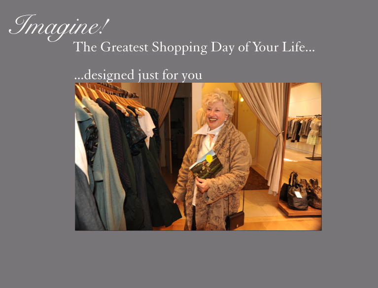 A luxury shopping party just made for you