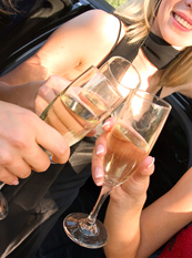 Toast to your shopping day!